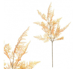 Kapradí - umělý trs, barva oranžová