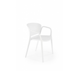 Jídelní židle K491, Bílá