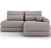 Ripeli Corner Sofa Bed with Storage, Light Grey Velvet, Right-Hand Facing Modullo 03 180x128 Right 1