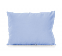 Bavlněný povlak na relaxační polštář světle modrý 50x145