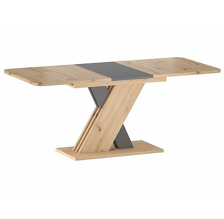 Jídelní stůl EXEL, Dub Artisan/Antracit Jídelní stůl EXEL, Dub Artisan/Antracit