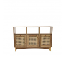 Komoda NOTTO s ratanem 110x35x72 cm ALL 849683