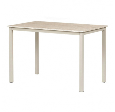 Jídelní stůl 110x70x75cm, mdf, travertin, GDT-202 TRV