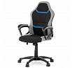Dětská židle, houpací mechanismus, černá látka, KA-L611 BLUE