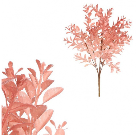 Buxus - umělý trs, barva starorůžová