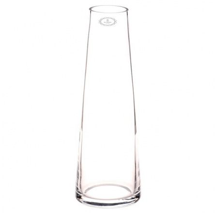 Váza skleněná - tvar kužel, čirá. Váza skleněná - tvar kužel, čirá.