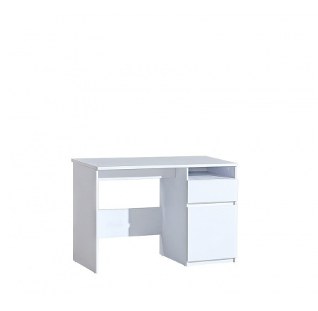 Systém "ARCA" AR7 (Psací stůl D S) - Barva: arktická bílá Systém "ARCA" AR7 (Psací stůl D S) - Barva: arktická bílá