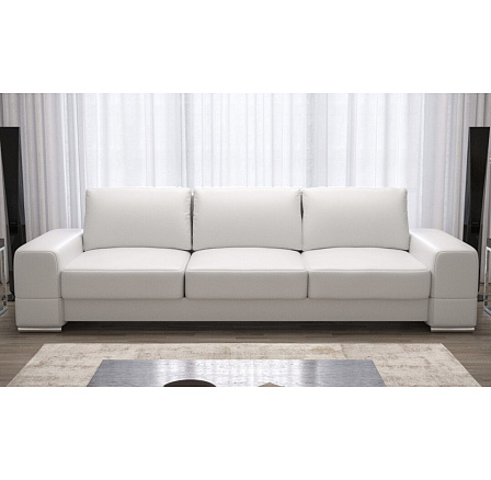Sofa ZARA DL, 270 cm - bílá eko kůže Sofa ZARA DL, 270 cm - bílá eko kůže