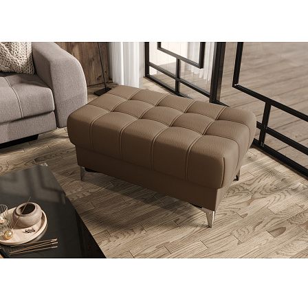 PUF PORTO 100x55 CM PŘÍRODNÍ KŮŽE PUF PORTO 100x55 CM PŘÍRODNÍ KŮŽE