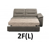 Rohová sedací souprava EXCLUSIVE 2(P)-R-2F(L) , Solar Vogue