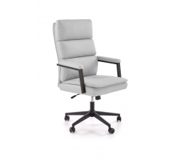 ADRIANO 2 otočné křeslo světle šedé