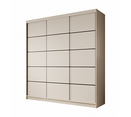 Posuvná skříň Greta 200 Kašmír+Kašmír