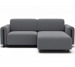 Rohová sedací souprava ACOSSTA - Pravá, Calmora 05/Černá