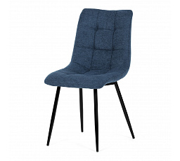 Jídelní židle, modrá, látka, DCL-193 BLUE2