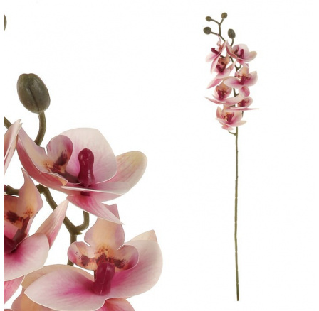 Orchidej - umělá řezaná, světle růžová