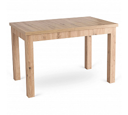 Stůl SKUBI Rozkládací 120-160 cm Dub Artisan