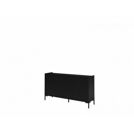 Komoda Lanny R2 3d, černá