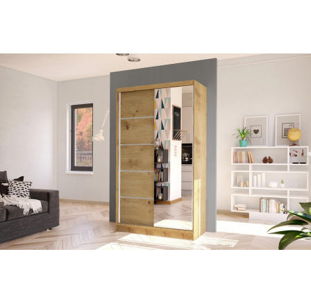 Skříň Diem III 100 - dub artisan