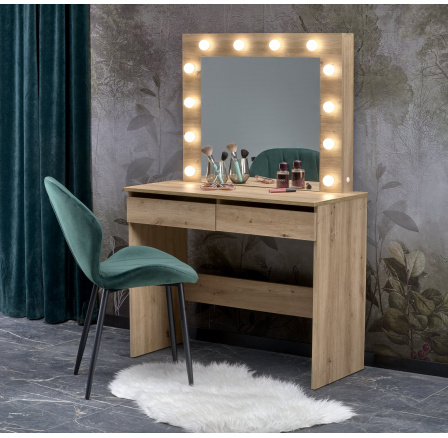 Toaletní stolek HOLLYWOOD, Dub Artisan