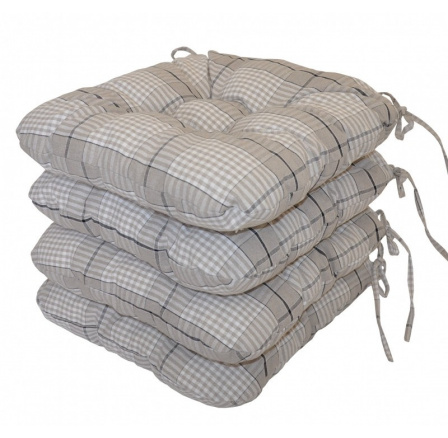 Sedák UNI látka Antik kostka set 4 kusy Sedák UNI látka Antik kostka set 4 kusy