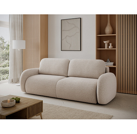 Avuela Sofa Bed with Storage, Beige Bouclé Royal 18 200x140 1 Avuela Sofa Bed with Storage, Beige Bouclé Royal 18 200x140 1