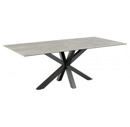Stůl Heaven 200cm šedý/černý