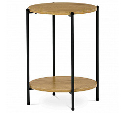 Odkládací stolek 44x44x56cm, mdf, divoký dub, CT-G1005 OAK