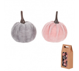 Dýně plastová s látkou, mix 2 barev, cena za balení (24 ks)