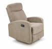 Křeslo polohovací OSLO 1S, béžová