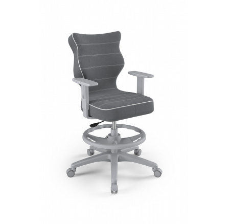 Kancelářské křeslo DUO , Jasmine šedá 33 velikost 6 WK+P Kancelářské křeslo DUO , Jasmine šedá 33 velikost 6 WK+P