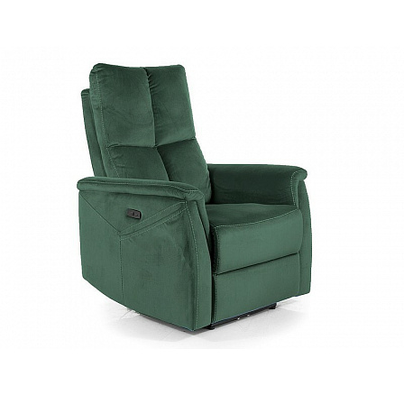 Polohovatelné křeslo NEPTUN M, Zelený Bluvel 78 Polohovatelné křeslo NEPTUN M, Zelený Bluvel 78