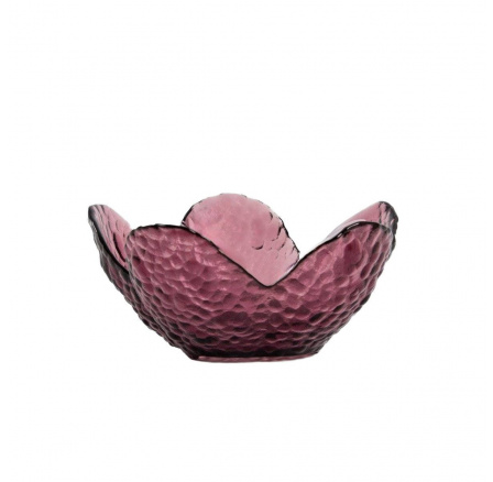 LONNY miska ve tvaru květiny růžová M 12x6 cm 730221