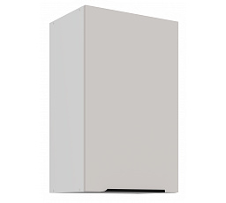 Horní skříňka COMBO - 45 G-72 1F, Bílá/Kašmír