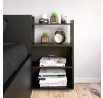 Čelo postele SIMPLICITY 133, Černý mat 