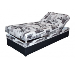 Válenda Elena 90x200 šedobílá se vzorem