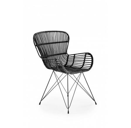 Jídelní židle K335, černá