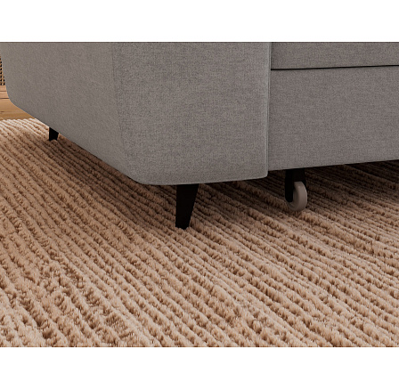 Vesteria right-hand corner sofa with sleeping function and storage compartment, grey velvet Nube 03 120x200 1 Vesteria right-hand corner sofa with sleeping function and storage compartment, grey velvet Nube 03 120x200 1