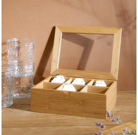 Organizér BAMBOU uzamykatelný 21x8 cm ALL 975831