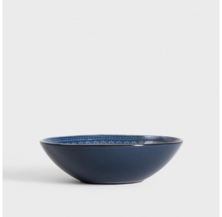 INDIE talíř tmavě modrý 18 cm 749278