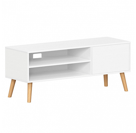 Konferenční stolek 120x40x49cm, mdf, bílá, AKF-E1146 WT