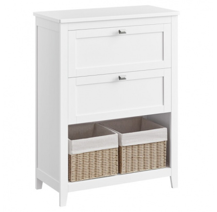 Koupelnová skříňka 60x30x80cm, mdf, bílá, AUK-E1054 WT Koupelnová skříňka 60x30x80cm, mdf, bílá, AUK-E1054 WT