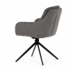 Jídelní židle, šedá, látka, DCH-P3174 GREY2