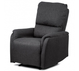 Polohovací křeslo, šedá, látka, TV-5060 GREY2