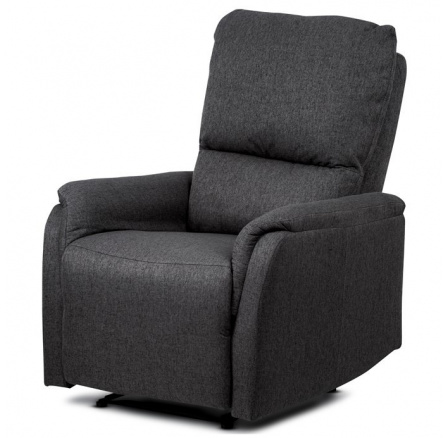 Polohovací křeslo, šedá, látka, TV-5060 GREY2