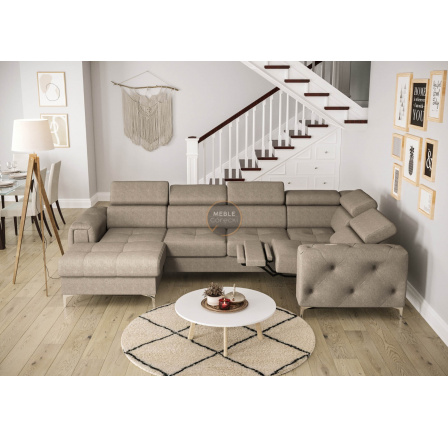 Rohová sedací souprava ORION MAX III , relax s funkcí spaní 165x320x190 cm - pravá Rohová sedací souprava ORION MAX III , relax s funkcí spaní 165x320x190 cm - pravá