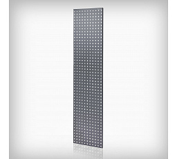 Perforovaná deska do regálu antracitová: JOHNNYS, 2 kusy, 1800 x 20 x 420 mm