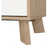 Komoda Iker 715, jackson hickory/bílá
