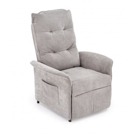 NAXOS křeslo relaxační, popelavé (1p=1ks)