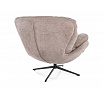 Křeslo otočné FLORENCE RAVEN, Tmavě béžová 30/Černá
