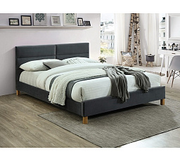 Postel SIERRA Velvet 160, šedý Aksamit 150